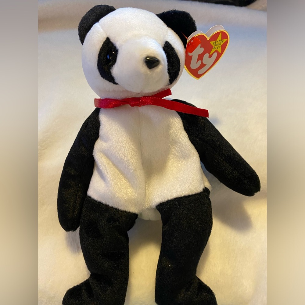 Set of 5 Beanie Babies from 1996 and 1997 with original hang tags - Picture 6 of 10